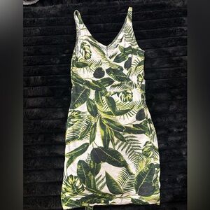 H&M Leaf Wrap Dress